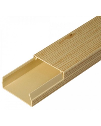 Кабель-канал сосна 2-й замок в п/э 40х16 (30 м/уп) Промрукав (PR03.0184) в Пятигорске Кабель-канал Pintop.ru