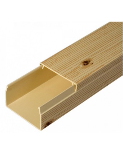 Кабель-канал сосна 2-й замок в п/э 40х25 (24 м/уп) Промрукав (PR03.0185) в Пятигорске Кабель-канал Pintop.ru