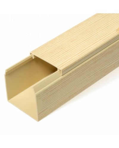 Кабель-канал сосна 2-й замок в п/э 40х40 (24 м/уп) Промрукав (PR03.0186) в Пятигорске Кабель-канал Pintop.ru