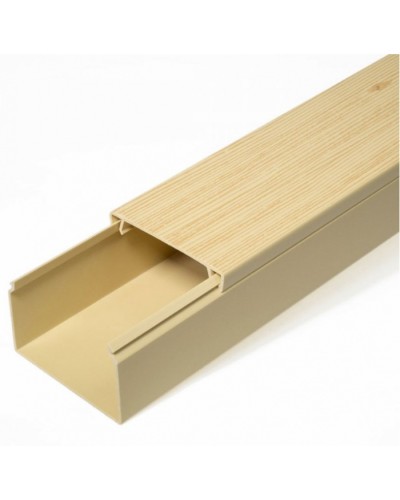 Кабель-канал сосна 2-й замок в п/э 60х40 (18 м/уп) Промрукав (PR03.0187) в Пятигорске Кабель-канал Pintop.ru