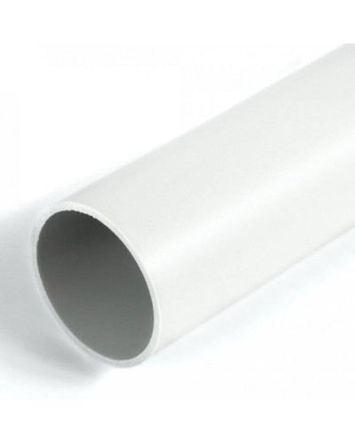 Труба жесткая ПВХ 2-х метровая легкая белая д50 (20м/уп) Промрукав (PR05.0028) в Пятигорске Гладкая труба Pintop.ru