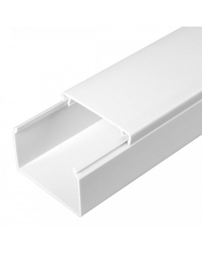 Кабель-канал белый 2-й замок в г/к 60х40 (40м/уп) Промрукав (PR.056040) в Пятигорске Кабель-канал Pintop.ru