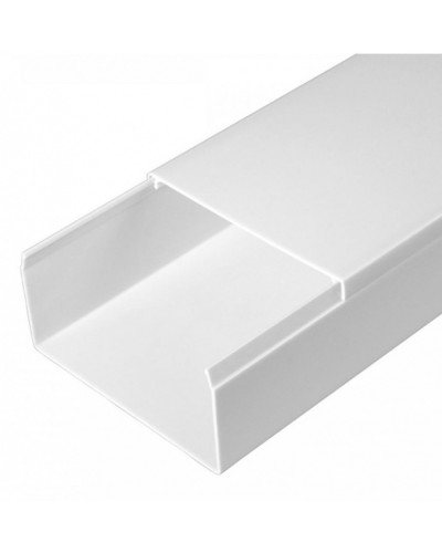 Кабель-канал белый 2-й замок в г/к 80х40 (30м/уп) Промрукав (PR.058040) в Пятигорске Кабель-канал Pintop.ru