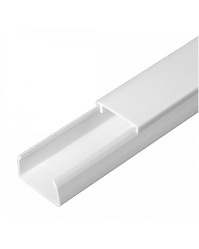 Кабель-канал белый 2-й замок в г/к 25х16 (80м/уп) Промрукав (PR.062516) в Пятигорске Кабель-канал Pintop.ru