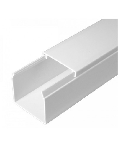 Кабель-канал белый 2-й замок в г/к 40х40 (60м/уп) Промрукав (PR.064040) в Пятигорске Кабель-канал Pintop.ru