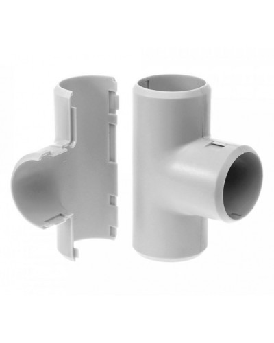 Тройник разборный д20 (5шт/400шт уп/кор) Промрукав (PR.07320м) в Пятигорске Повороты, муфты, тройники Pintop.ru