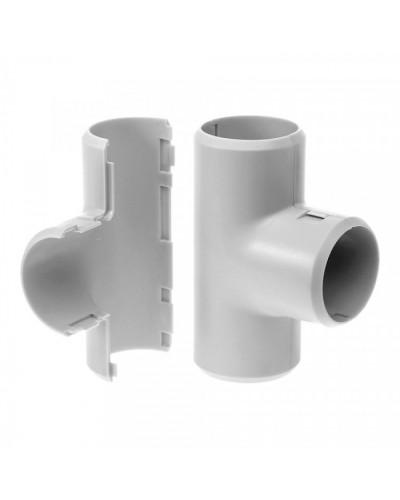 Тройник разборный д25 (30 шт/уп/) Промрукав PR.07325 в Пятигорске Повороты, муфты, тройники Pintop.ru