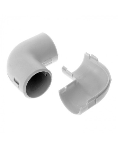 Соединитель угловой разборный д32 (30 шт/уп/) Промрукав PR.07532 в Пятигорске Повороты, муфты, тройники Pintop.ru