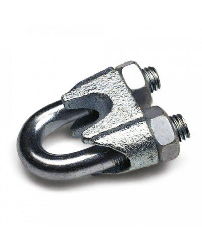 Зажим троса одинарный D5мм тип Слоник DIN 741 (100 шт/уп) Промрукав (PR08.3893) в Пятигорске Держатели, клипсы, скобы Pintop.ru