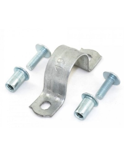 Комплекты для крепления ОКЛ с использованием винта, заклепки и скобы СМД 21-22 (100 шт) Промрукав (PR08.5032) в Пятигорске Держатели, клипсы, скобы Pintop.ru