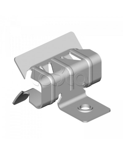 Зажим балочный 15-20 мм с отгибом и резьбой М6 Промрукав (PR08.5846) в Пятигорске Аксессуары для лотков Pintop.ru