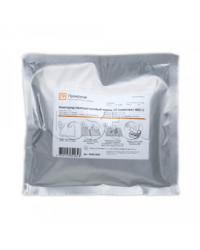 Компаунд полиуретановый электроизоляционный марка 10 (400г/уп) Промрукав (PR08.5950) в Пятигорске Аксессуары для лотков Pintop.ru