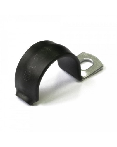 Скоба металлическая однолапковая с полимерным покрытием СМО-П d19-20 мм (100 шт/уп) Промрукав (PR08.6008) в Пятигорске Держатели, клипсы, скобы Pintop.ru