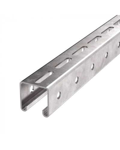 Профиль STRUT HDZ ПС-41х41х400 (2,5мм) Промрукав (PR08.9352) в Пятигорске Аксессуары для лотков Pintop.ru