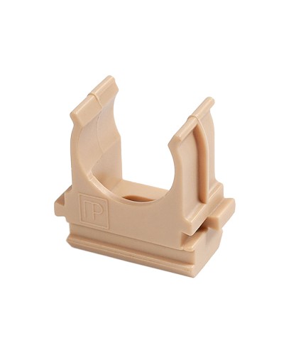 Крепёж-клипса для труб АБС-пластик сосна д25 в малой упаковке (10шт/500шт уп/кор) Промрукав (PR13.0056) в Пятигорске Держатели, клипсы, скобы Pintop.ru