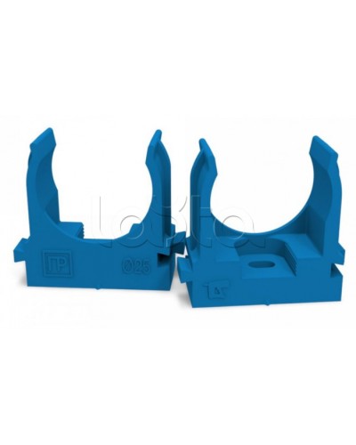 Крепеж-клипса для труб для монтажного пистолета синяя д25 (100шт/700шт уп/кор) Промрукав (PR13.0145) в Пятигорске Держатели, клипсы, скобы Pintop.ru