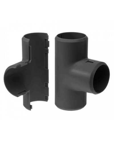 Тройник разборный черный д16 (5шт/500 шт уп/кор) Промрукав (PR13.0177) в Пятигорске Повороты, муфты, тройники Pintop.ru