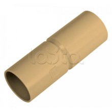 Патрубок-муфта с ограничителем сосна д25 (5шт/300шт уп/кор) Промрукав (PR13.0225)