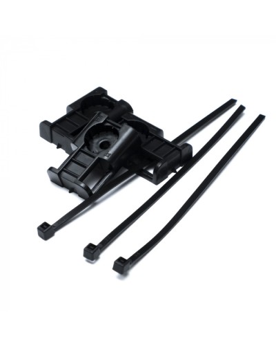 Комплекты крепления площадка для прямого монтажа черная со стяжкой 2,5х100 мм (100 шт) Промрукав (PR13.02513) в Пятигорске Аксессуары для кабель-канала Pintop.ru