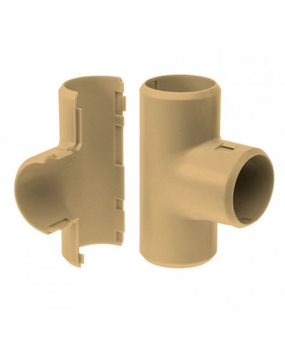 Тройник разборный сосна д25 (1шт/200шт уп/кор) Промрукав (PR13.0253) в Пятигорске Повороты, муфты, тройники Pintop.ru