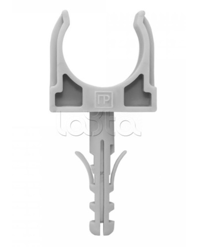 Крепеж-клипса с дюбелем серая д32 в малой упаковке (10шт/450шт уп/кор) Промрукав (PR13.0318) в Пятигорске Крепеж: Дюбели, шурупы, саморезы Pintop.ru