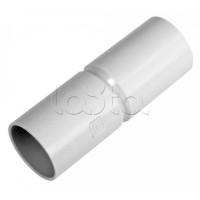 Патрубок-муфта д25 безгалогенная (HF) атмосферостойкая серая (40шт/480шт уп/кор) Промрукав (PR13.0352)