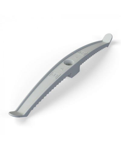 Держатель кабеля двусторонний для прямого монтажа в гофроящике серый (100 шт/кор) Промрукав (PR13.0487) в Пятигорске Аксессуары для кабель-канала Pintop.ru