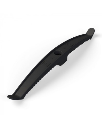 Держатель кабеля двусторонний для прямого монтажа в гофроящике черный (100 шт/кор) Промрукав (PR13.0488) в Пятигорске Аксессуары для кабель-канала Pintop.ru