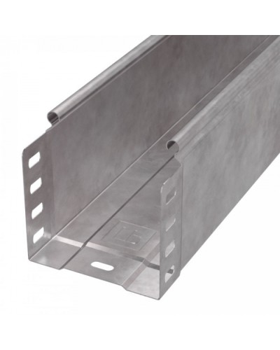 Лоток неперфорированный Стандарт HDZ 100х100х3000 (0,7 мм) (6 м/уп) Промрукав (PR16.1204) в Пятигорске Кабельные лотки Pintop.ru