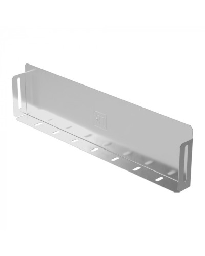 Заглушка лотка Стандарт INOX (AISI 304) 400х100 Промрукав (PR16.2484) в Пятигорске Аксессуары для лотков Pintop.ru