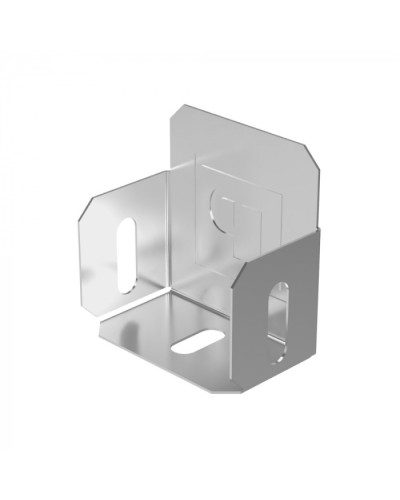 Заглушка лотка Стандарт INOX (AISI 304) 50х50 Промрукав (PR16.2490) в Пятигорске Аксессуары для лотков Pintop.ru