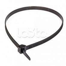 Стяжки нейлоновые 4,8*400 (ч) (100 шт/уп) Промрукав (100 уп/кор) (PR08.3079)