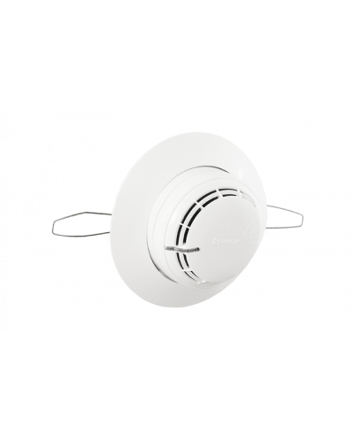 Извещатель пожарный дымовой оптико-электронный адресно-аналоговый Рубеж ИП 212-64-R3 (базовое основание W2.02) (для подвесного потолка) RAL 9005 (черный) в Пятигорске Адресная система пожарной сигнализации РУБЕЖ Pintop.ru