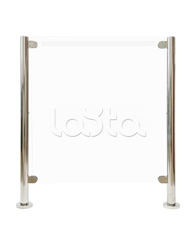 RUBEZH STRAZH Стойка вертикальная СВУ-1Н (стекл.) в Пятигорске Ограждения Pintop.ru