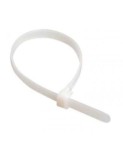 Кабельный хомут пластиковый 300*4,8мм для крепления термокабеля Спектрон-КХ-300 в Пятигорске Стяжки-хомуты Pintop.ru