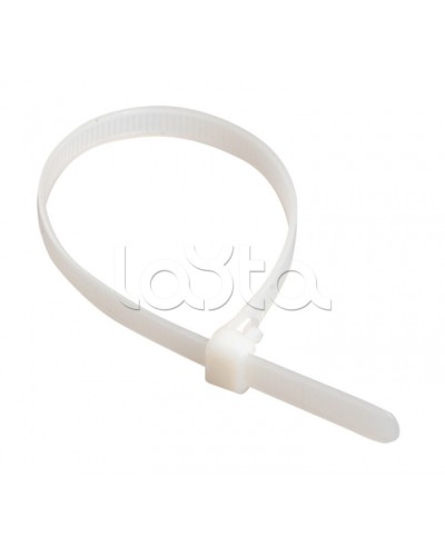 Кабельный хомут пластиковый 350*7,6мм для крепления термокабеля Спектрон-КХ-350 в Пятигорске Стяжки-хомуты Pintop.ru