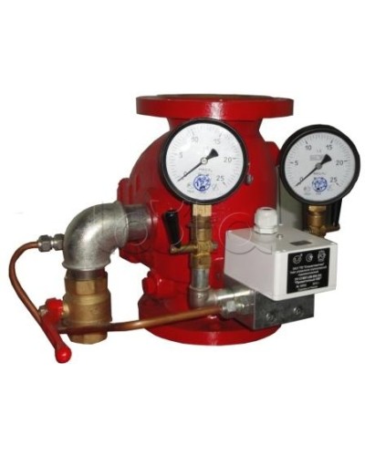 Узел управления спринклерный водозаполненный Спецавтоматика Прямоточный-80 (УУ-С80/1,6В-ВФ.О4) в Пятигорске Устройства пуска водяного пожаротушения Pintop.ru