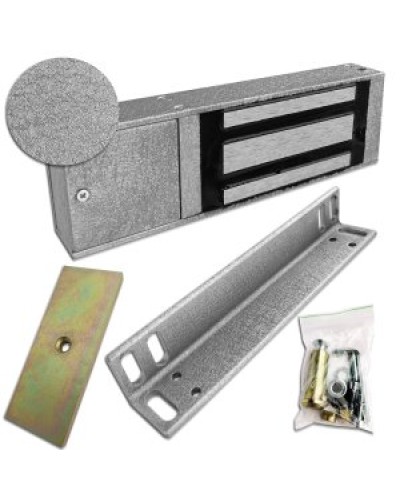 Цифрал ML ЦИФРАЛ-350 ЦФРЛ.677100.002 серебристый шелк Замок электромагнитный в Пятигорске Электромагнитные замки Pintop.ru