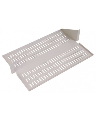 Полка перфорированная консольная с центральным креплением 2U ЦМО МС-40.2-9005 в Пятигорске Полки для шкафов и стоек Pintop.ru