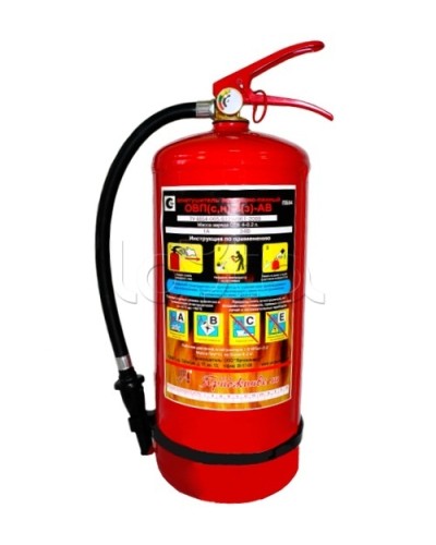 Огнетушитель воздушно-пенный Ярпожинвест ОВП-10(з) в Пятигорске Огнетушители Pintop.ru