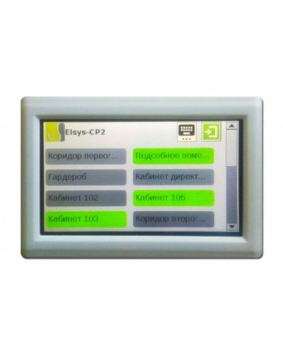Клавиатура подсистемы охранной сигнализации Elsys-CP2 в Пятигорске Сетевая СКУД Elsys Pintop.ru