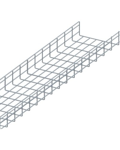 Лоток проволочный 100х200мм, Ф3.8мм, оцинкованный (3 м) LANMASTER LAN-MT100x200-3.8EZ в Пятигорске Кабельные лотки Pintop.ru