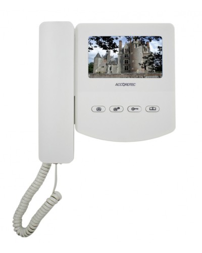 Домофон AccordTec AT-VD433C EXEL WHITE в Пятигорске Многоабонентные системы Pintop.ru