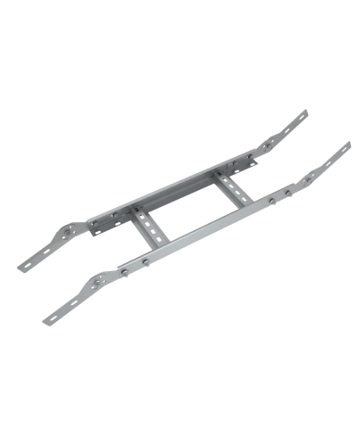 Вертикальный шарнирный угол 100х600х1,2 мм Быстрый монтаж HD85 КМ-профиль (LSHLS100-600-1.2 HD85) в Пятигорске Аксессуары для лотков Pintop.ru