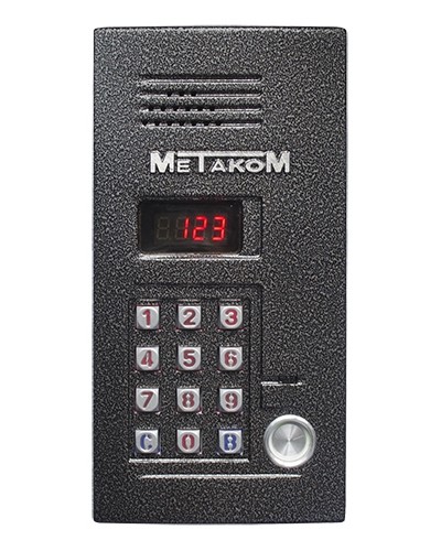 Блок вызова домофона Метаком MK2012-TM4E в Пятигорске Блоки вызова многоабонентные Pintop.ru