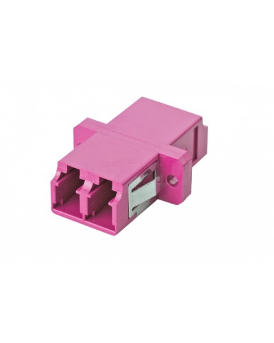 Адаптер OM4, LC дуплекс, с фланцами, пурпурный Eurolan (36A-40-2L-02MG) в Пятигорске Проходные адаптеры Pintop.ru