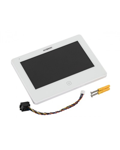 Монитор видеодомофон AccordTec AT-VD 770W WH в Пятигорске Абонентские IP устройства Pintop.ru