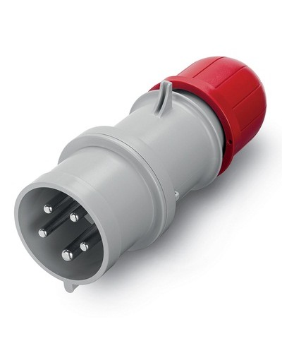 Вилка кабельная IP44 32A 3P+E+N 400V DKC DIS2133237 в Пятигорске Аксессуары для стоек и шкафов Pintop.ru