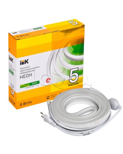 Комплект DIY (2835G120-8-IP65-220В 5м + др.) IEK (LSR5-G-120-65-2-05-S0) в Пятигорске Источники света(Лампы) Pintop.ru