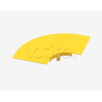 Крышка на горизонтальный изгиб на 90° Hyperline FBTR-120-ELB90CVR